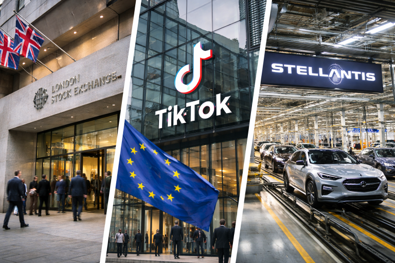 Europe bulletin: FTSE 100 surges, EU charges TikTok, Stellantis stock plunges