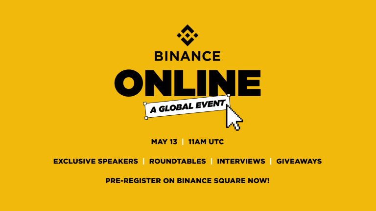 Binance Online: CZ, BlackRock COO, Pomp on May 13 Stream