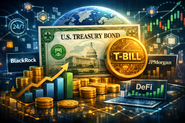 Tokenized U.S. Treasuries on Ethereum Reach Record $8…