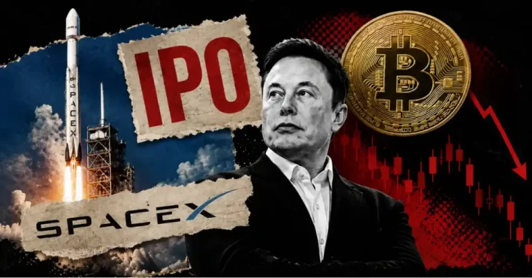 SpaceX IPO Sparks Crypto Sell-Off? $250B Demand Drains Market Liquidity
