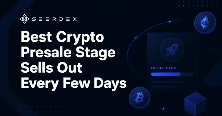 SeerDEX Best Crypto Presale Stage Sells Out Every Few Days — Community Momentum Builds Into TGE