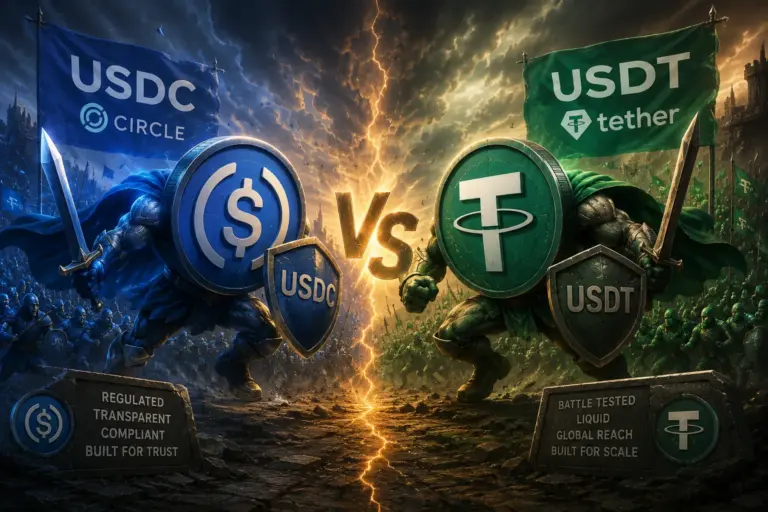 The Stablecoin Battle Between USDC And Tether Explained