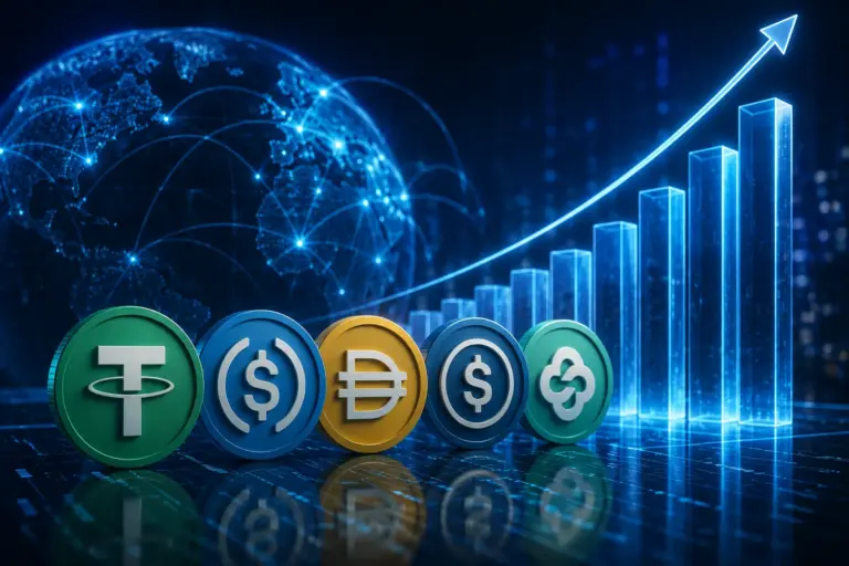 Stablecoin Market Shrinks $7.7 Billion in June, Largest…