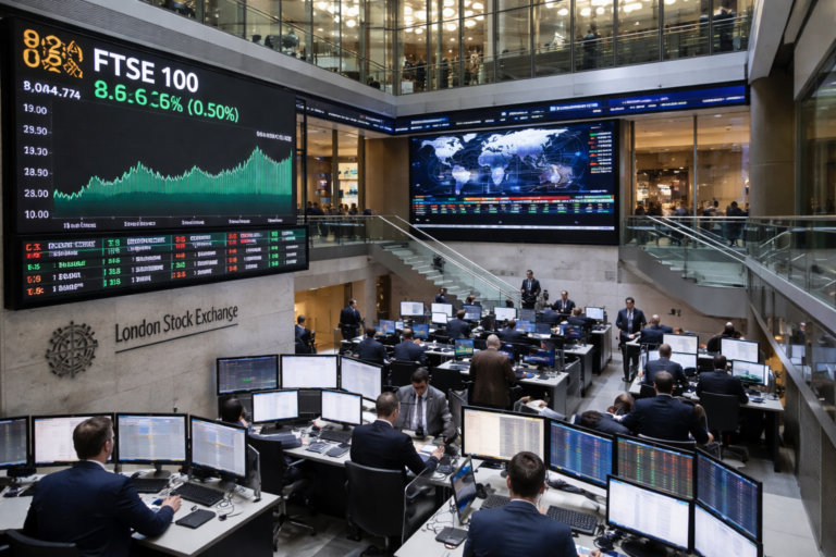 FTSE 100 tumbles as oil shock sends UK borrowing costs back to 1998