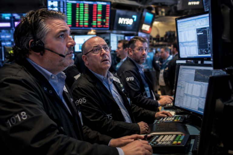 Dow falls 350 points as 10 year Treasury yields hit 5.1%